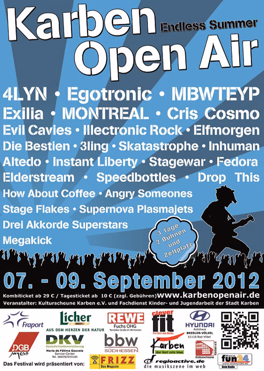Karben Open Air 2012 Plakat