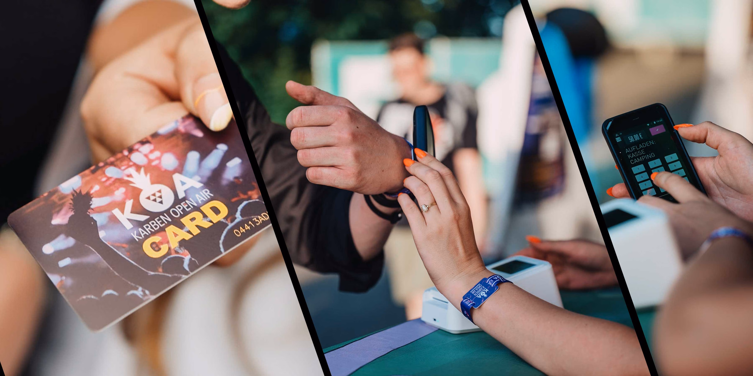 Cashless Zahlungsgerät und KOA Card